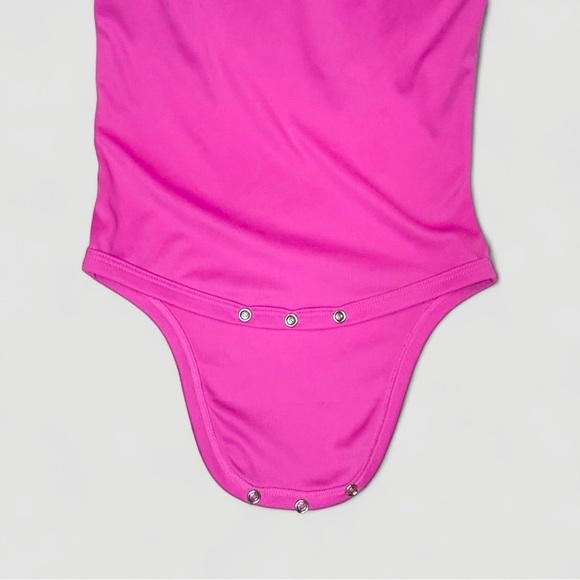 KidzStuff Baby Girl Swim UV Sun Protection Pink Bodysuit Romper with Hood 18-24M - Picture 5 of 6